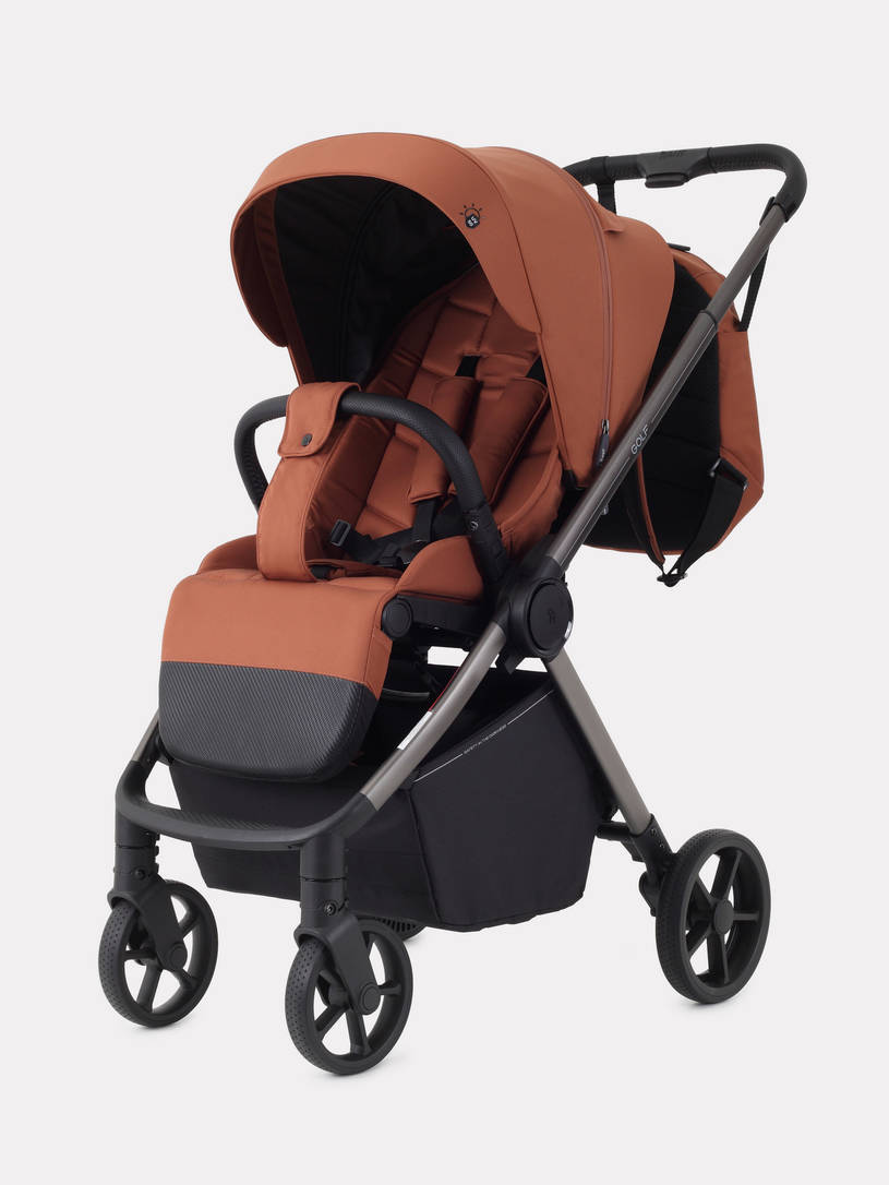 Коляска прогулочная Rant Golf Maroon brown