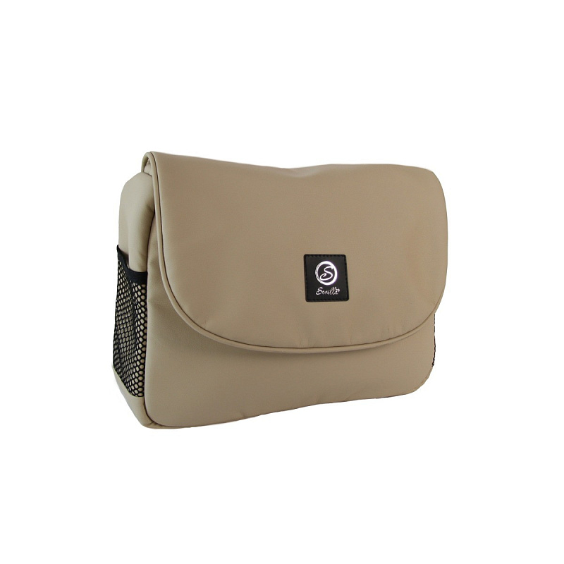 Детская коляска Sevillababy Tisso 2 в 1 бежевый экокожа