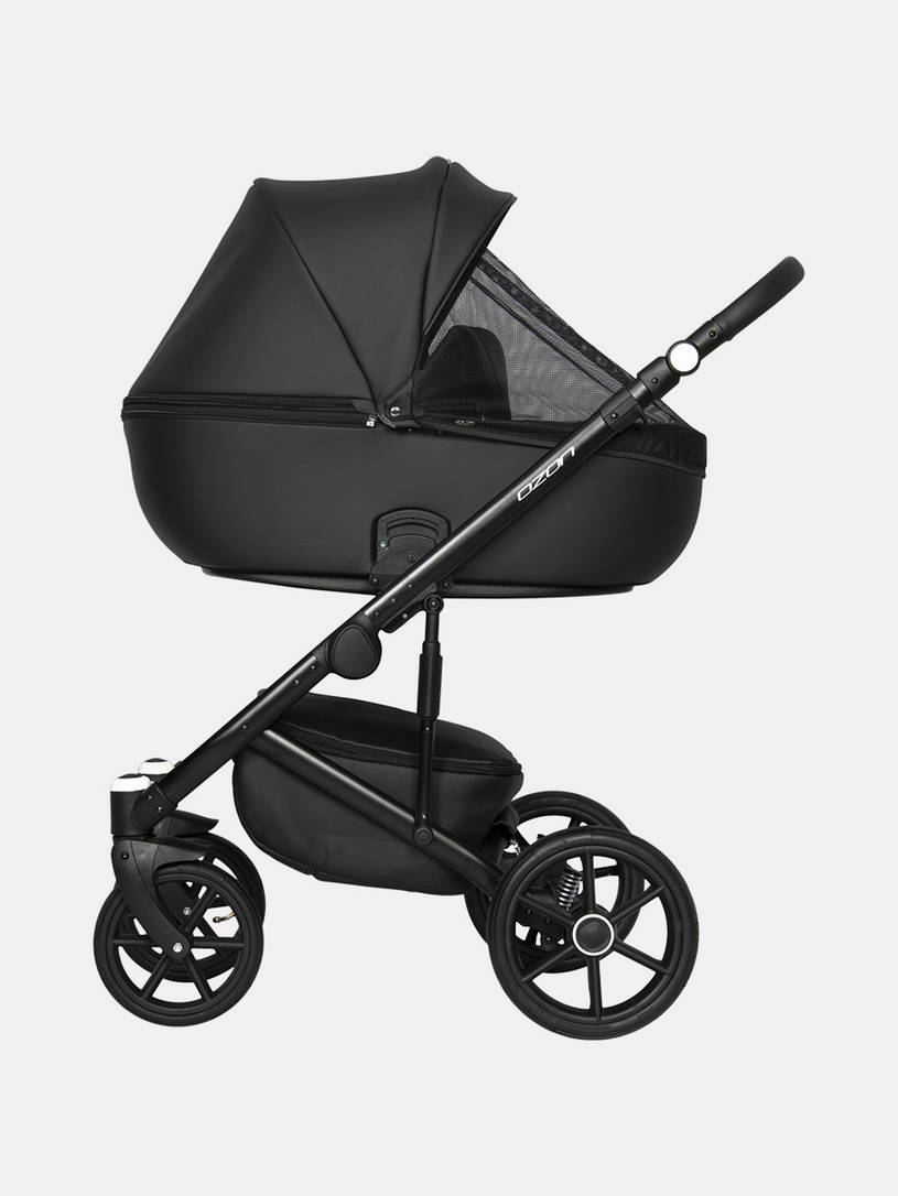 Коляска 2 в 1 Riko Basic Ozon 06 черный