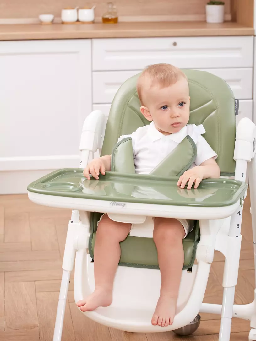 Стульчик для кормления Mowbaby Honey Green