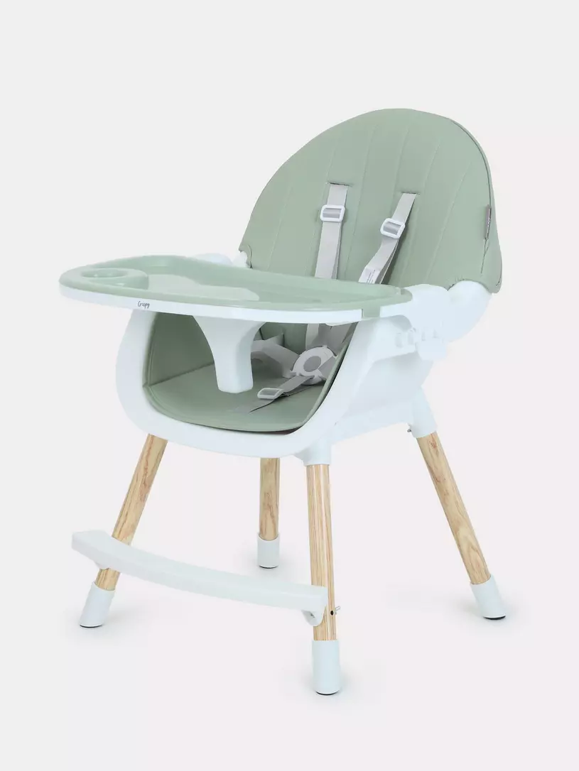 Стульчик для кормления Mowbaby Crispy green