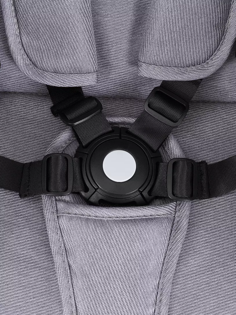 Коляска-трансформер 3 в 1 Mowbaby Jasper Silver grey