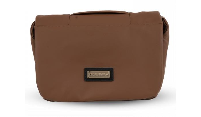 Коляска Camarelo Zeo 3 в 1 экокожа коньячный