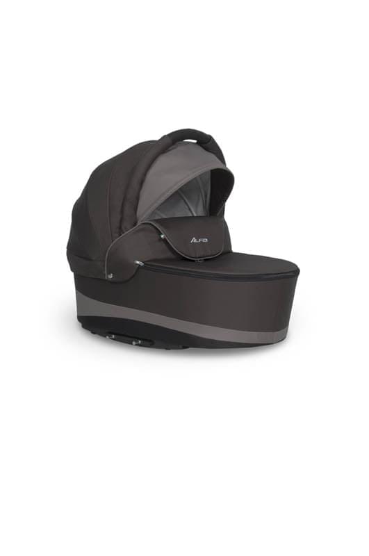 Коляска 2 в 1 Riko Basic Alfa 10 коричнево-серый