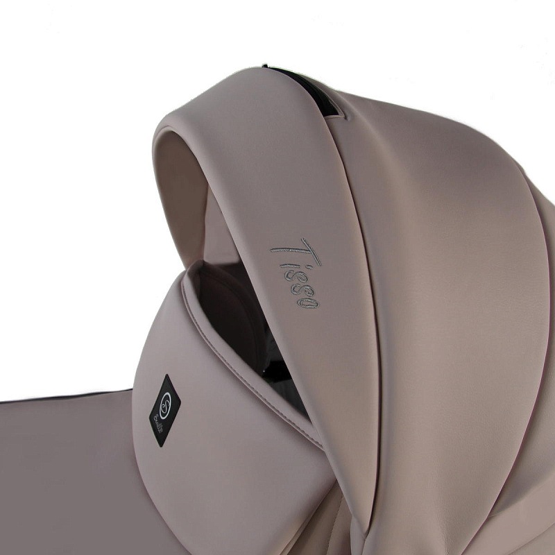 Детская коляска Sevillababy Tisso 2 в 1 пудровый экокожа