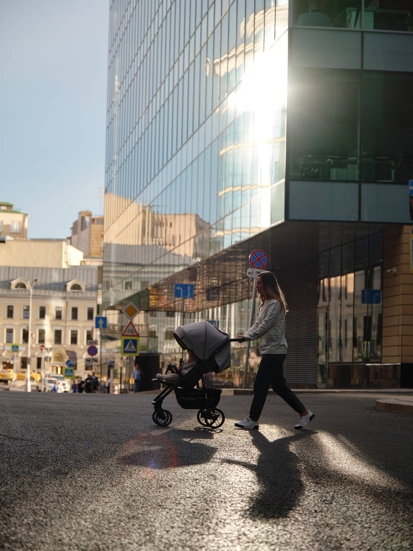 Коляска прогулочная Rant Vega Star Soft Grey. Цвет: Серый