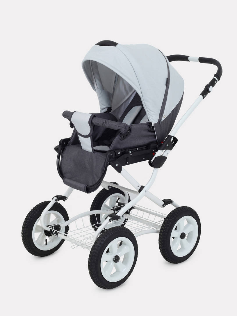 Коляска 2 в 1 Rant Dream Classic 01 графит-серый