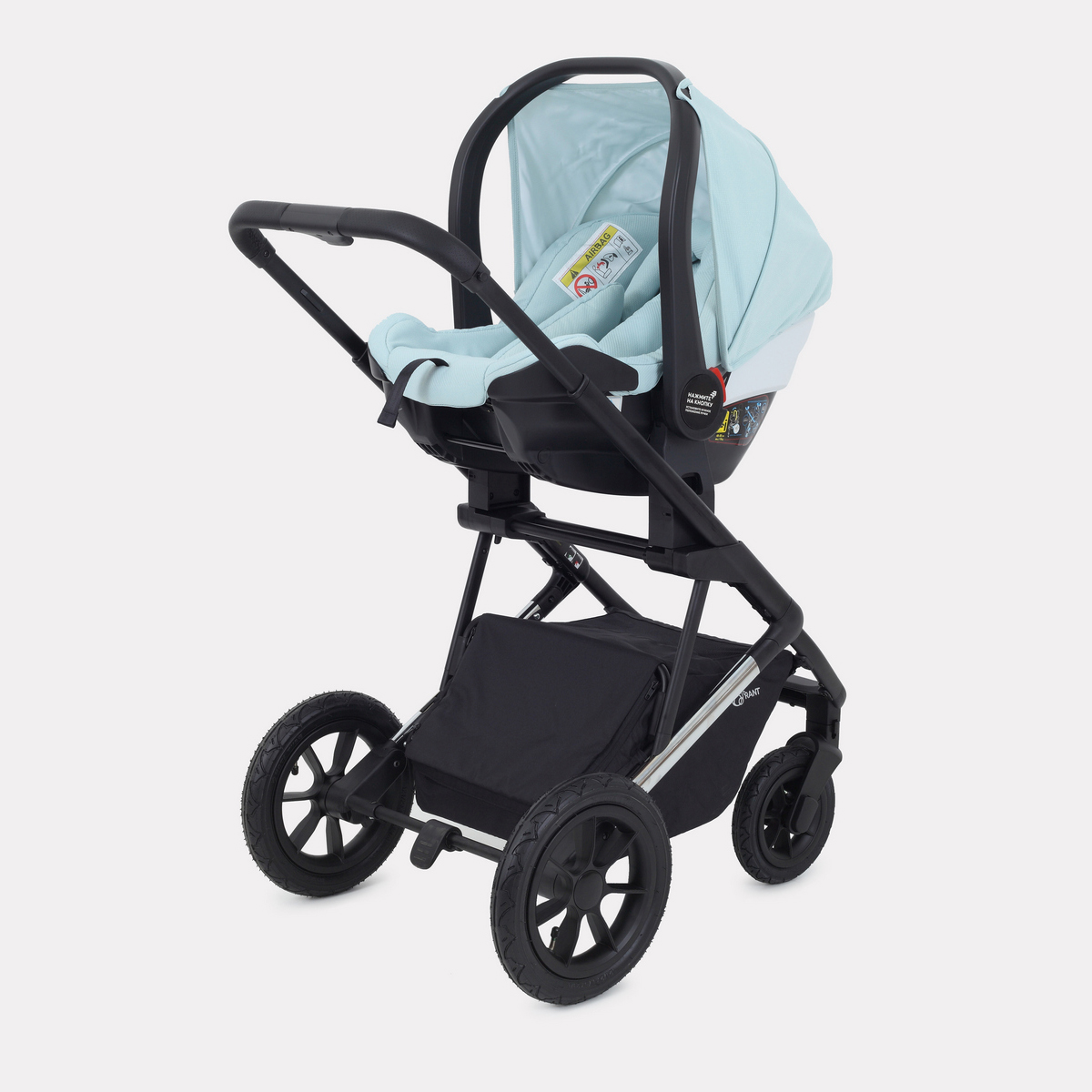 КОЛЯСКА 3 В 1 RANT AXIOM LIGHT BLUE