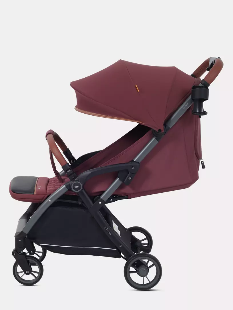 Коляска прогулочная Mowbaby Atom Cherry