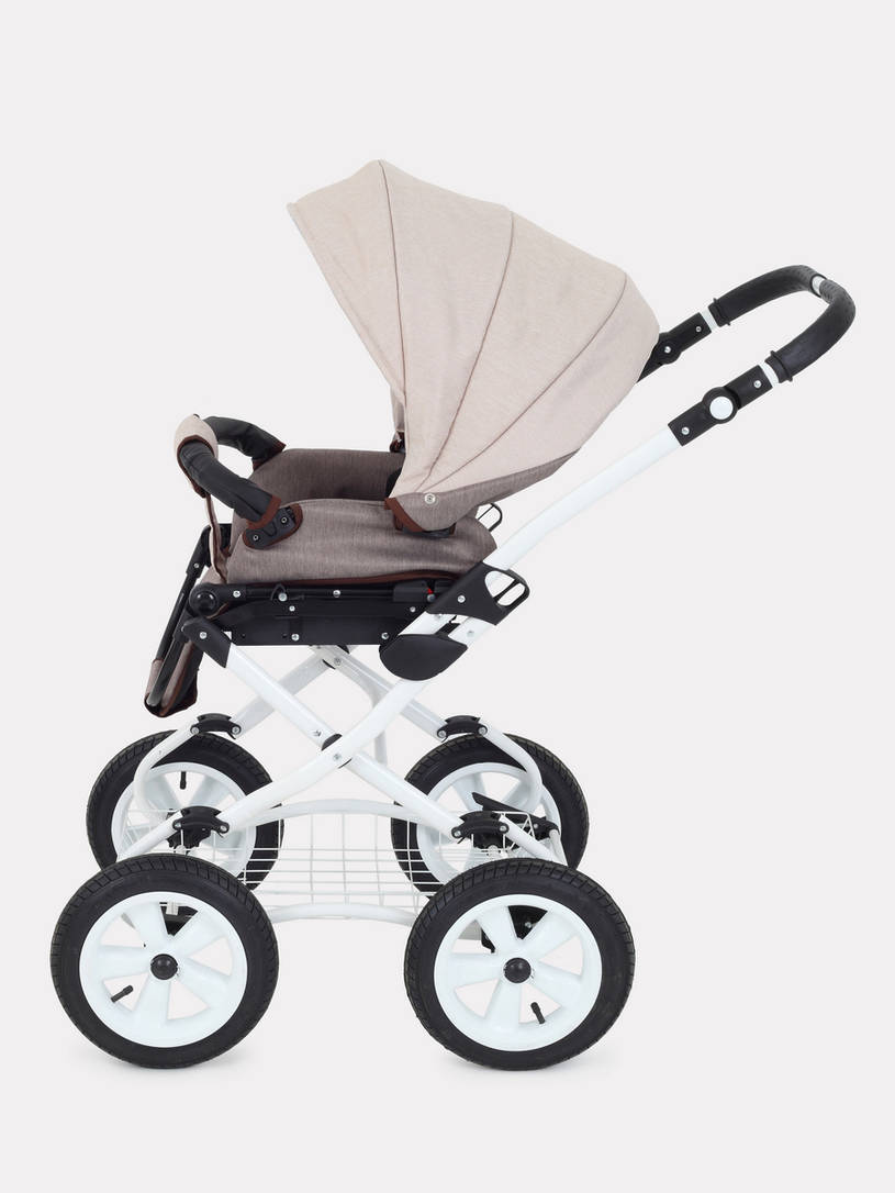 Коляска 2 в 1 Rant Siena Classic 10 коричнево-бежевый