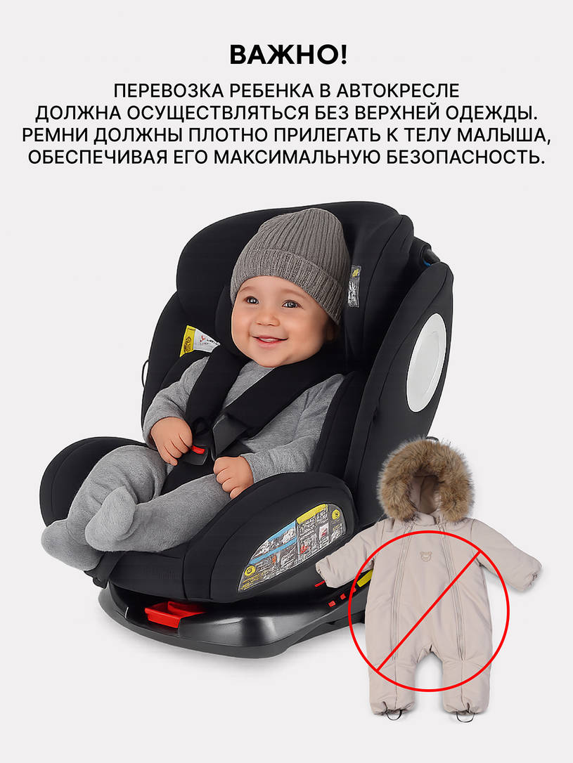 Автокресло Rant Basic Unity 0/1/2/3 (0-36 кг) Beige