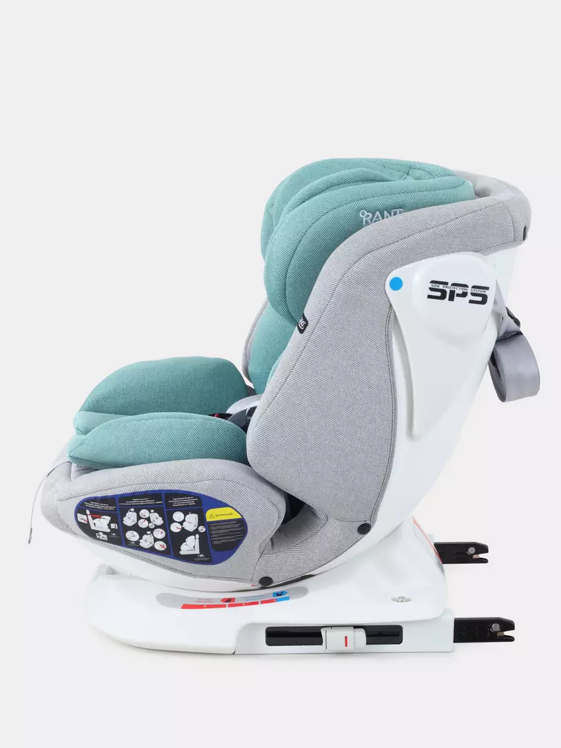 Автокресло Rant Nitro 0/1/2/3 (0-36 кг) Grey/Mint