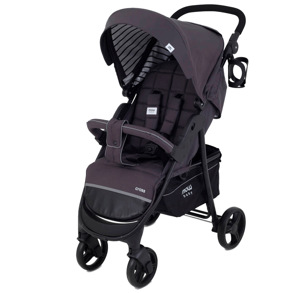 Коляска прогулочная Mowbaby Cross carbon