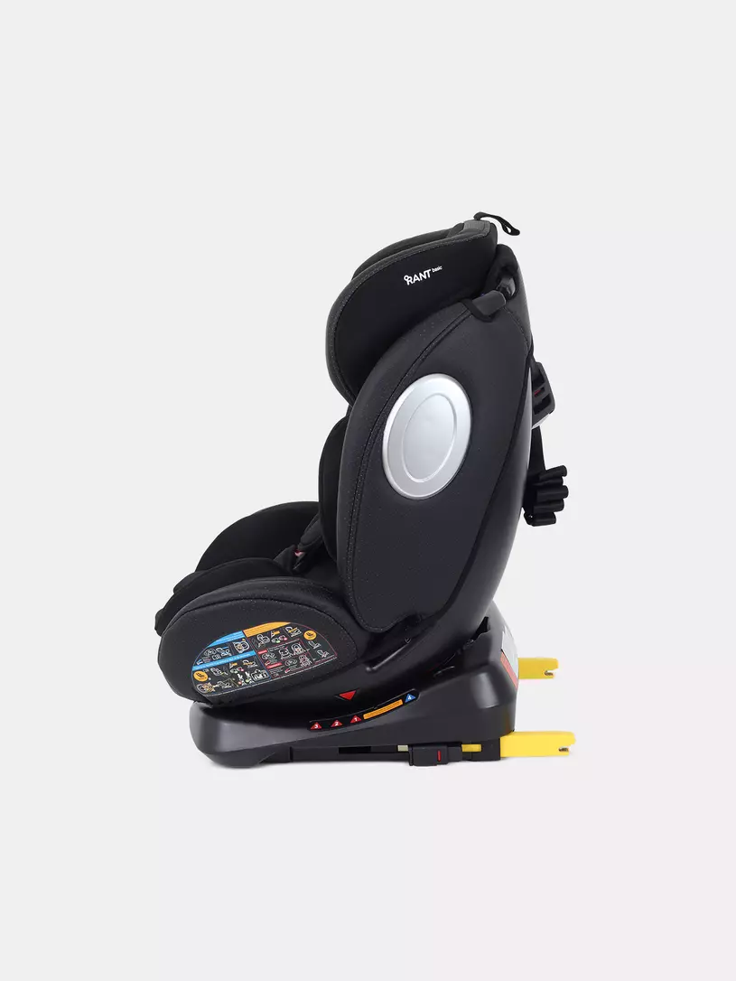 Автокресло Rant Basic Twist Pro Isofix 0/1/2/3 (0-36 кг) Black