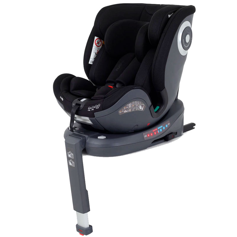 Автокресло Rant MultiFix группа 0/1/2/3 (0-36 кг), black