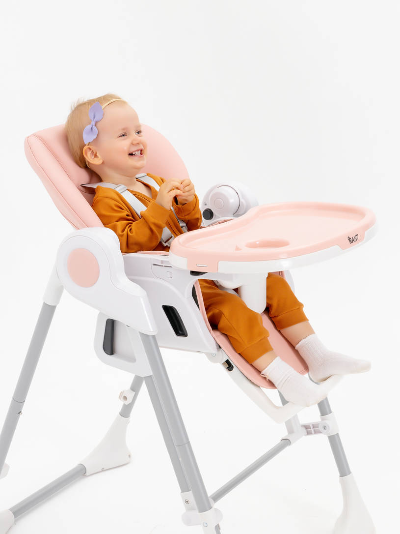 Стульчик для кормления Rant Level Cloud Pink