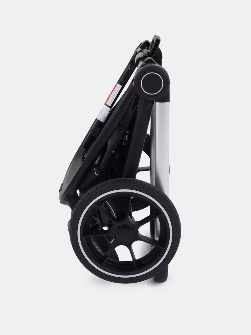 Коляска 3 в 1 Mowbaby Zoom PU silver cacao brown