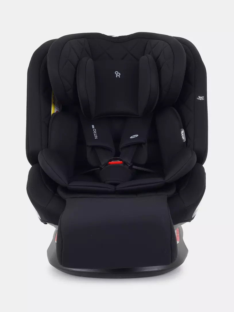 Автокресло Rant Nitro Plus isofix 0/1/2/3 (0-36 кг) Black