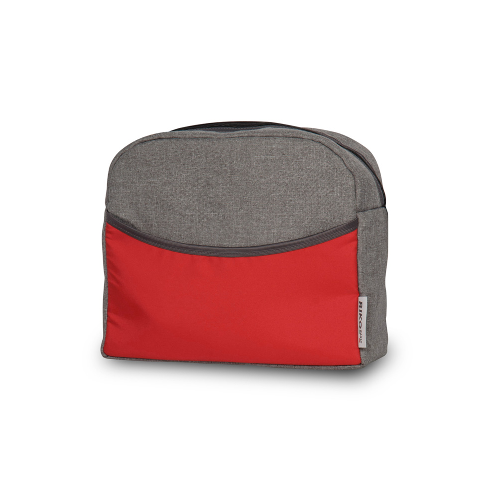 Коляска 2 в 1 Riko Basic Mario Classic 03 серый-красный