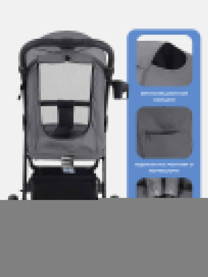 Коляска прогулочная Mowbaby Nimbus Grey