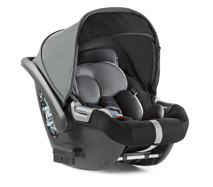 Коляска 3 в 1 Inglesina Aptica  с подставкой под люльку Stand Up, Mystic Black