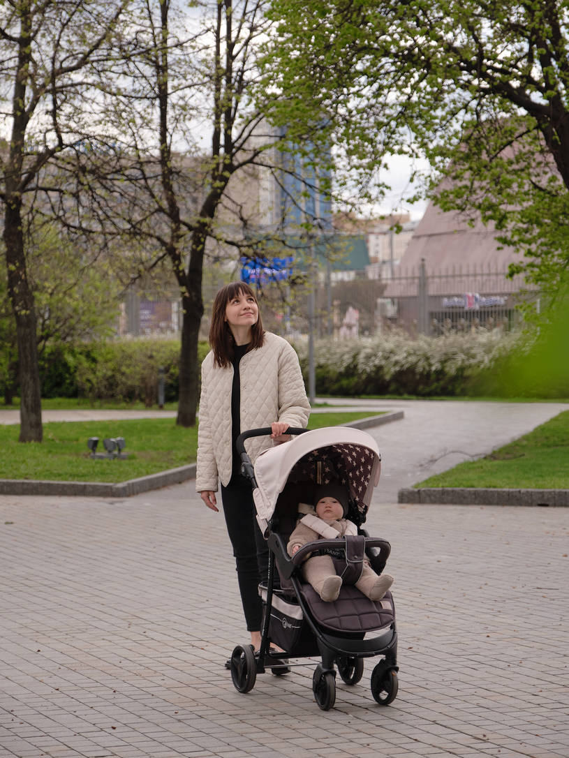 Коляска прогулочная Rant Kira Star Ivory Beige Цвет: Светло-бежевый