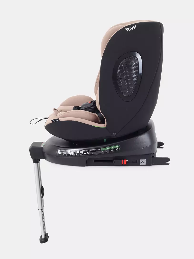 Автокресло Rant Helix isofix группа 0/1/2/3 (40-150 см; 0-36 кг), Beige