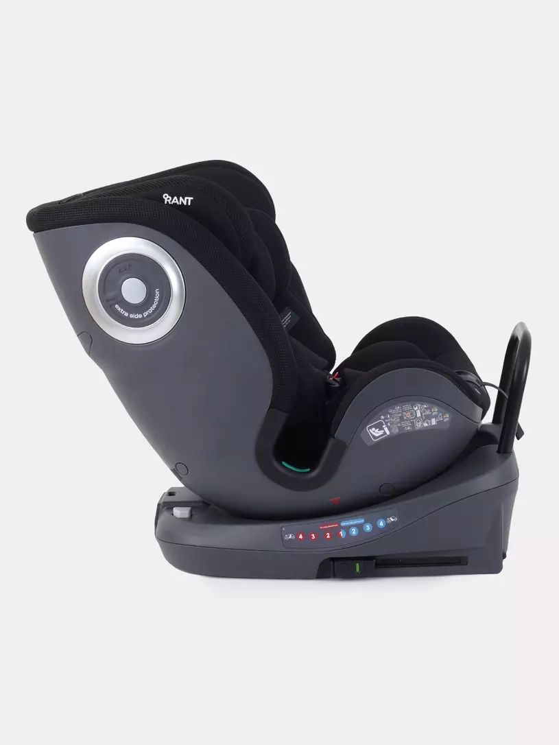 Автокресло Rant MultiFix группа 0/1/2/3 (0-36 кг), black