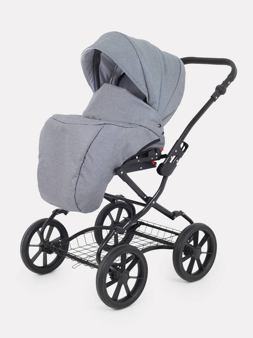 Коляска 2 в 1 Rant Dream Classic 2024 07 серый