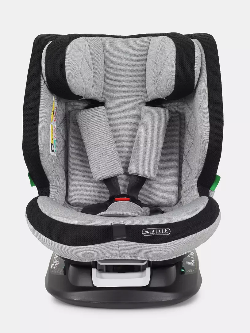 Автокресло Mowbaby Motion isofix (40-150 см) Light grey