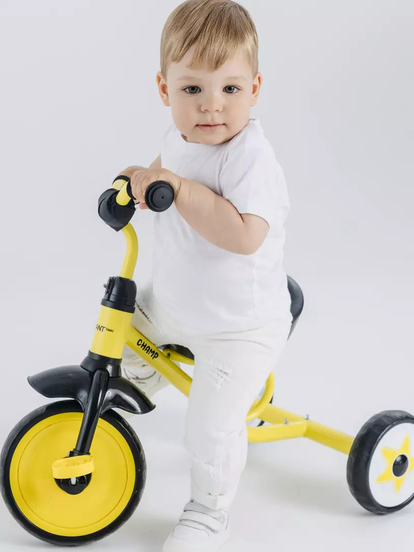 Велосипед трехколесный Rant Basic Champ Yellow