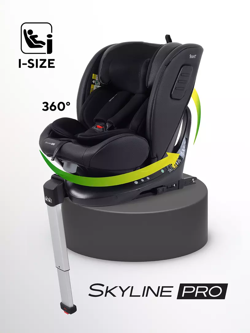 Автокресло Rant Skyline Pro Isofix (40-150 см) Black