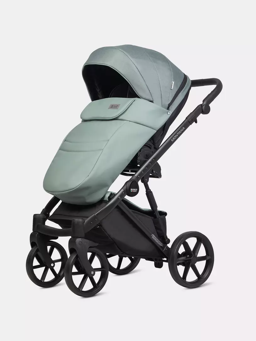 Коляска 3 в 1 Riko Basic Montana Plus 41 Green