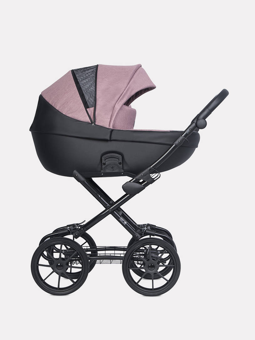 Коляска 2 в 1 Riko Basic Pacco Classic 02 Pink