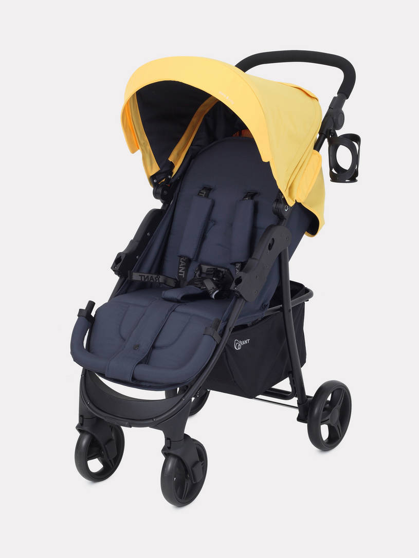 Коляска прогулочная Rant Basic Kira Yellow