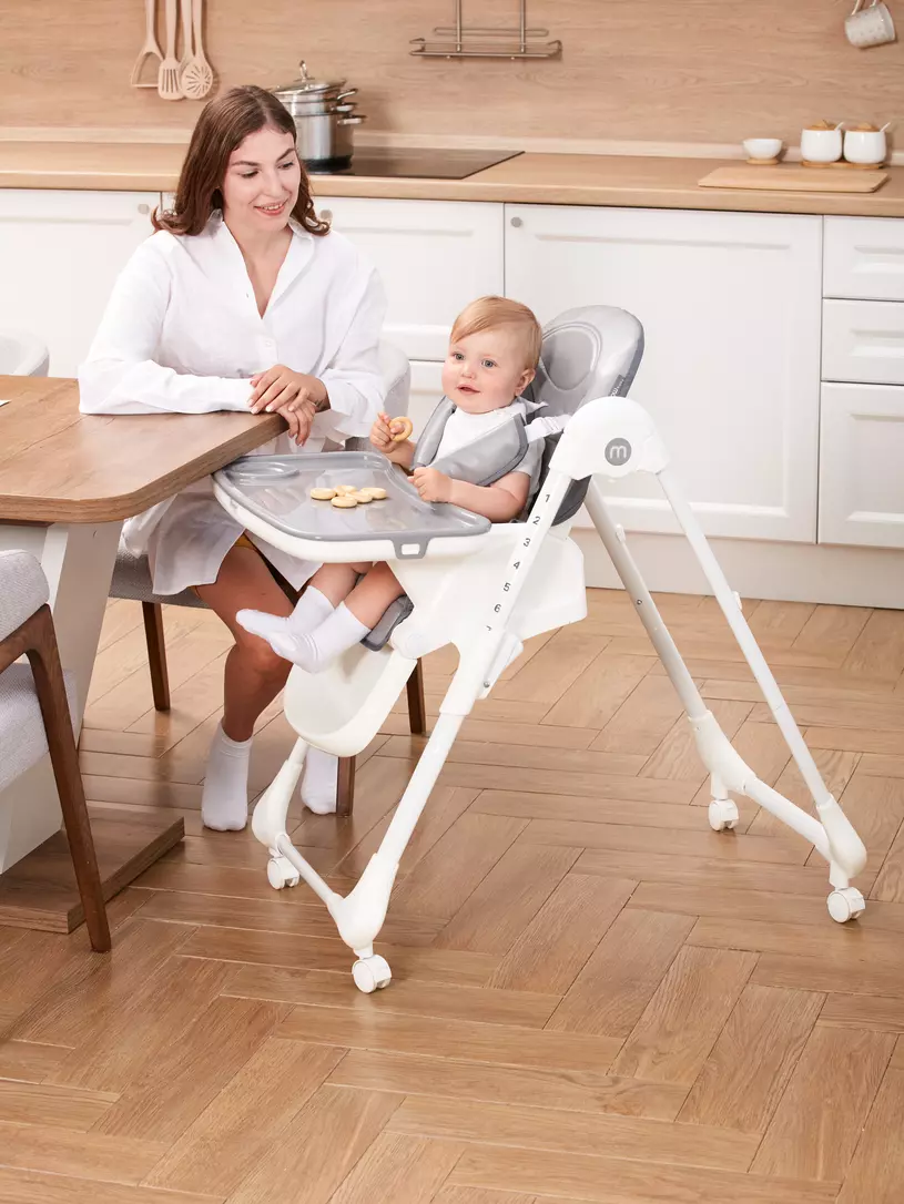 Стульчик для кормления Mowbaby Honey Grey