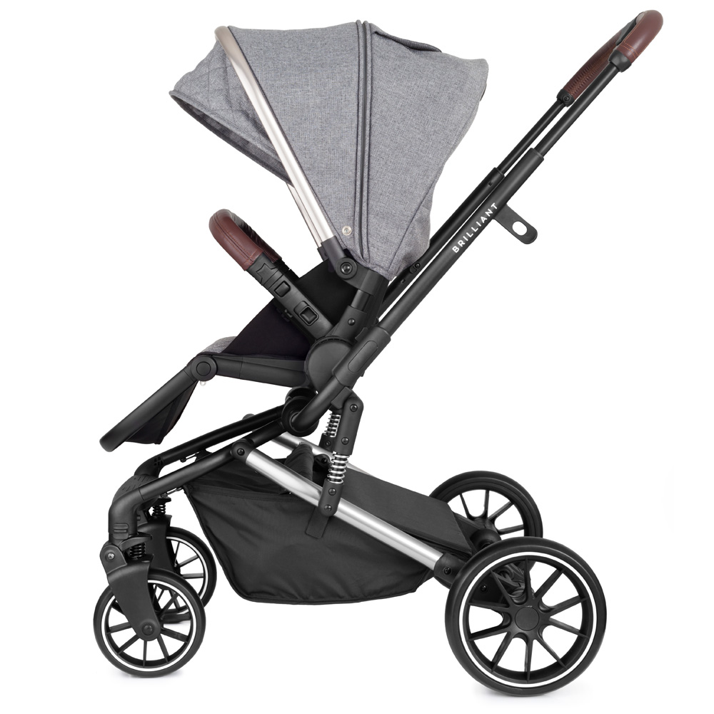 Коляска 2 в 1 Rant Brilliant Koala Grey темно-серый