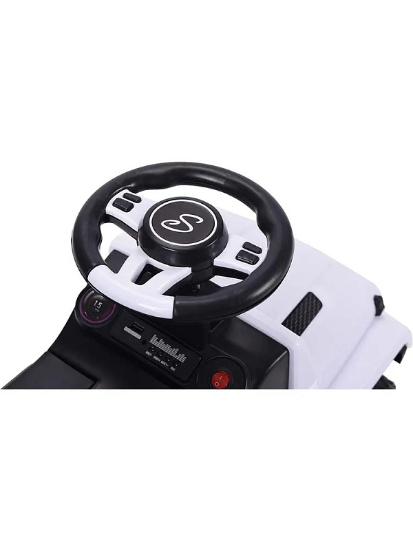 Детская каталка Sevillababy Police 3 в 1 с ручкой BC219 white/белый