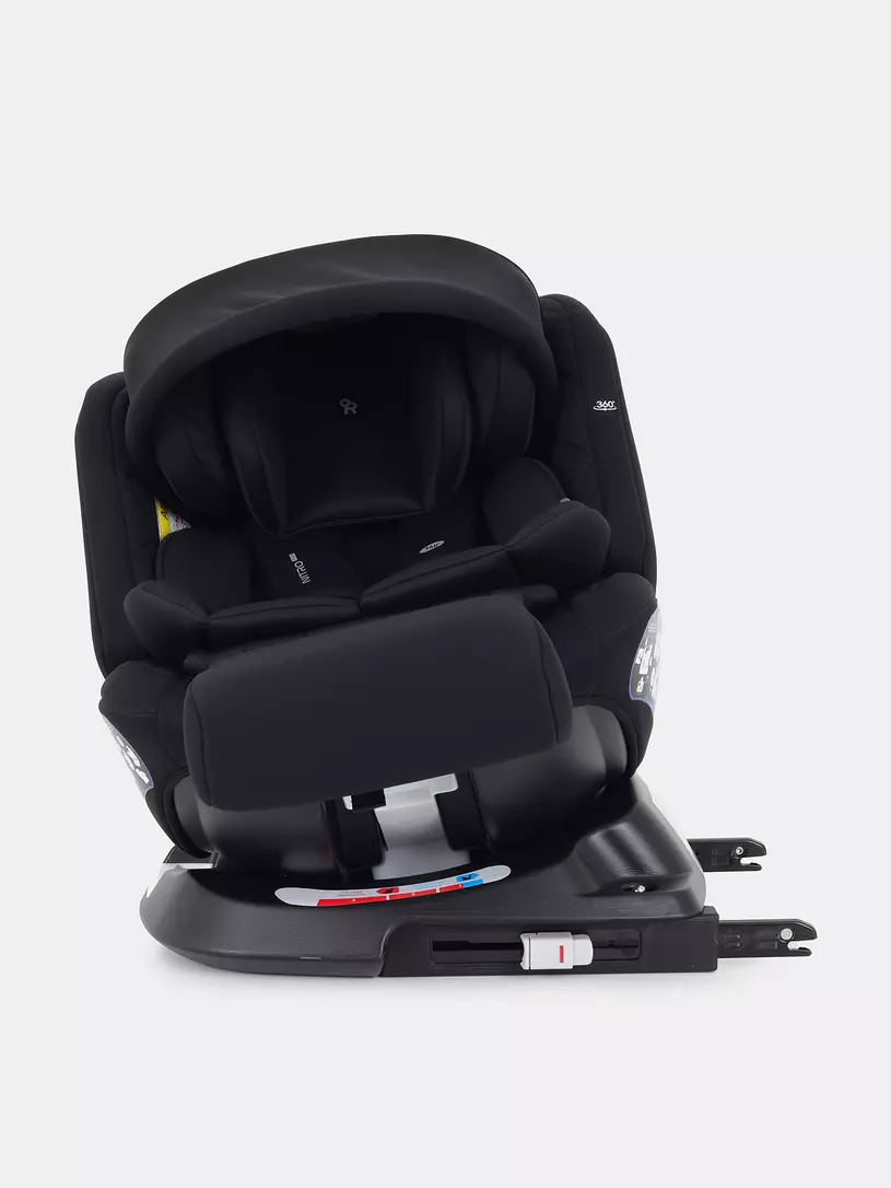 Автокресло Rant Nitro Plus isofix 0/1/2/3 (0-36 кг) Black