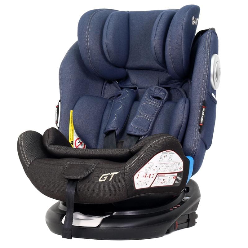 Автокресло Rant GT isofix Top Tether группа 0-1-2-3 (0-36 кг), цвет: синий джинс