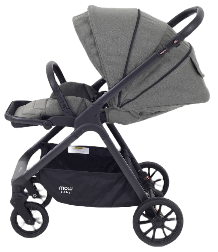 Коляска прогулочная MOWBaby MOVE MB550 Grey (Green)