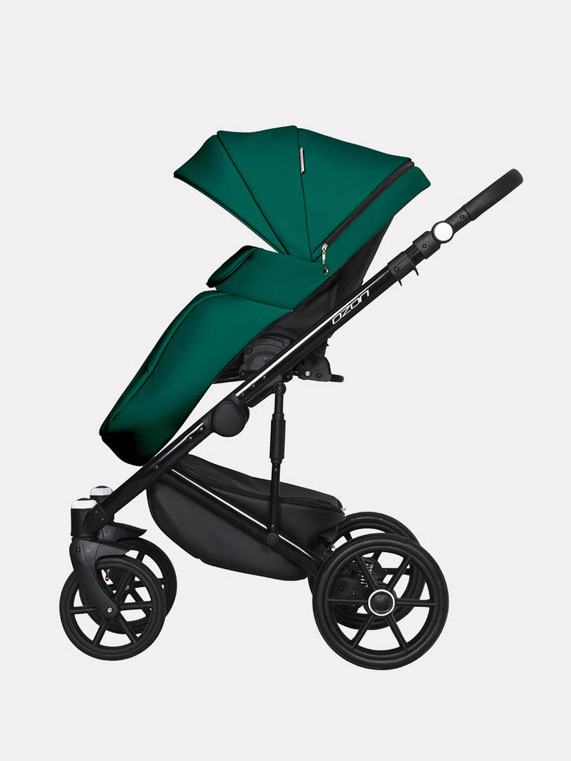 Коляска 2 в 1 Riko Basic Ozon Ecco 22 изумрудный