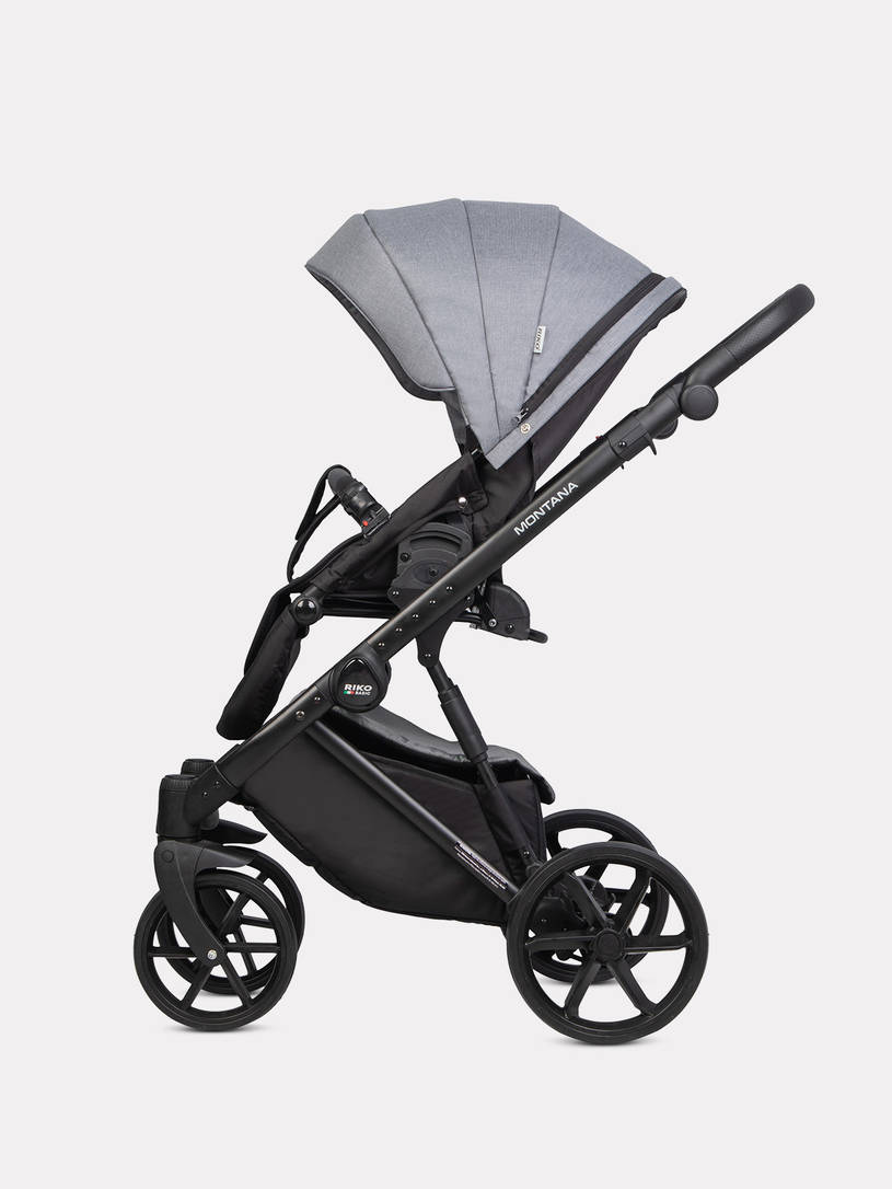 Коляска 2 в 1 Riko Basic Montana 2025 52 Grey