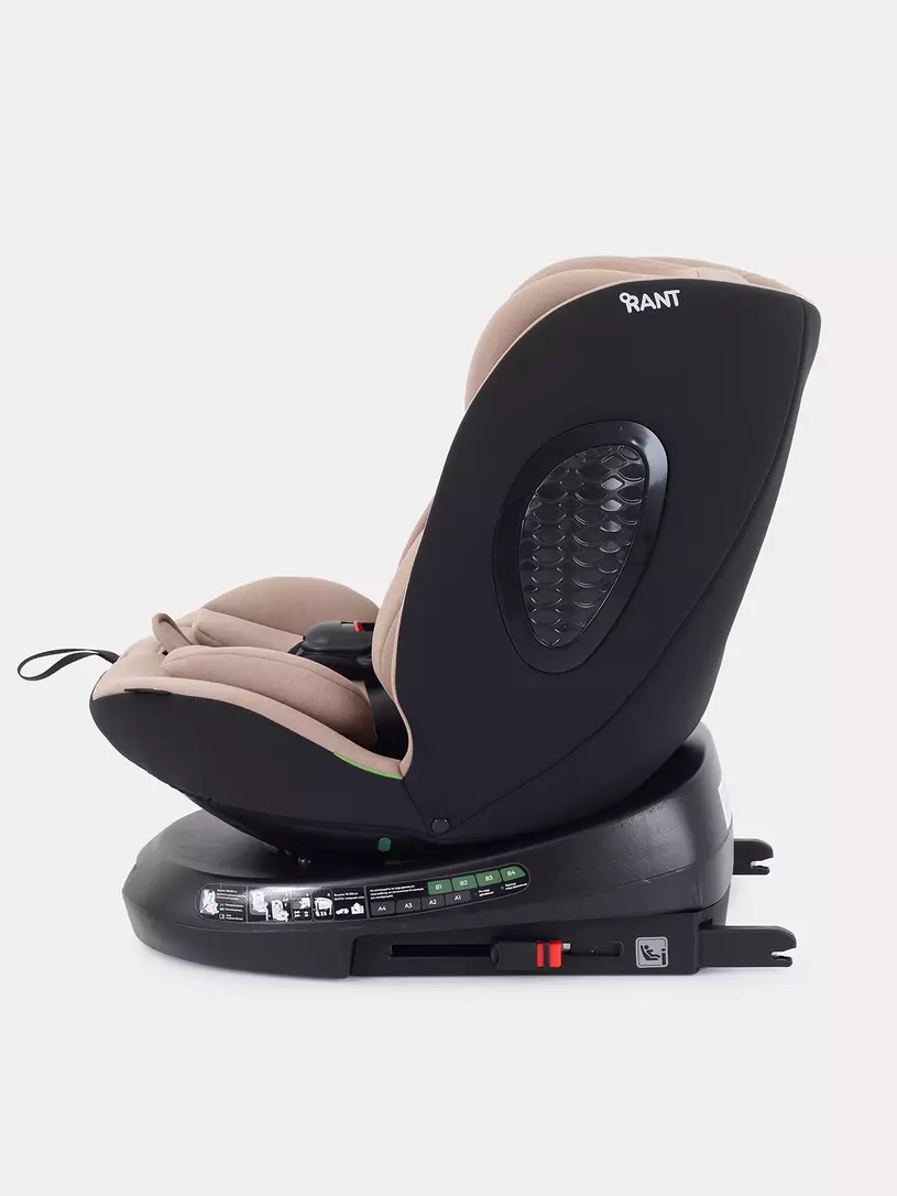 Автокресло Rant Helix isofix группа 0/1/2/3 (40-150 см; 0-36 кг), Beige