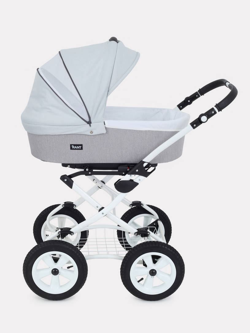 Коляска 2 в 1 Rant Dream Classic 02 светло-серый