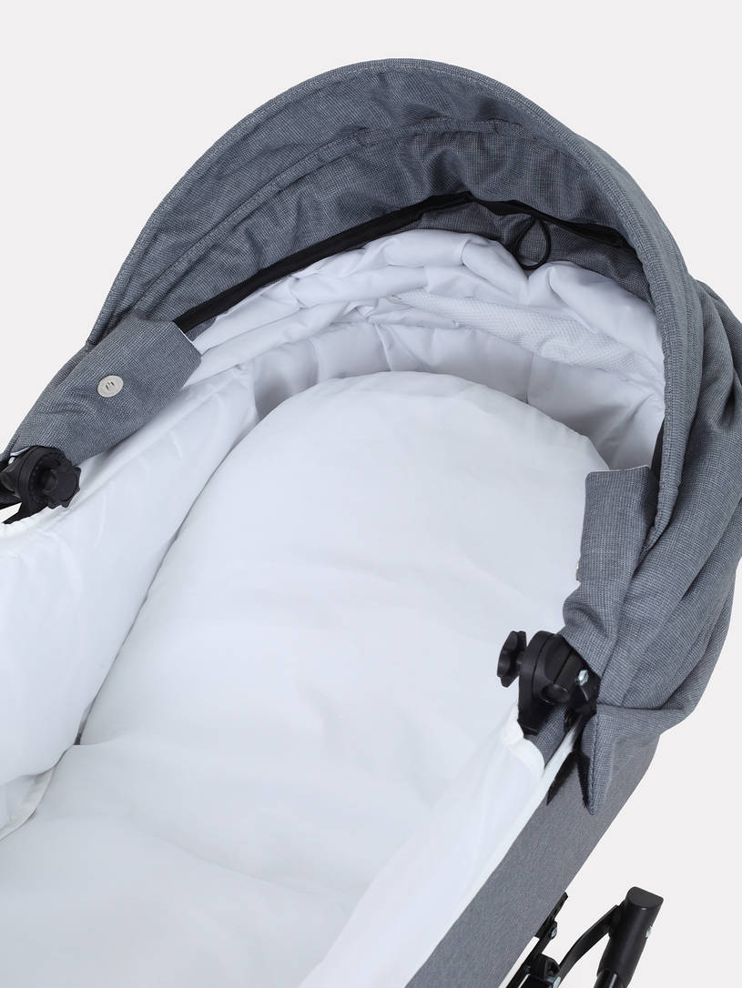 Коляска 2 в 1 Rant Dream Classic 2024 07 серый