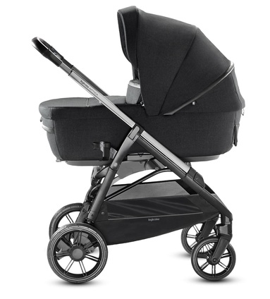 Коляска 3 в 1 Inglesina Aptica  с подставкой под люльку Stand Up, Mystic Black