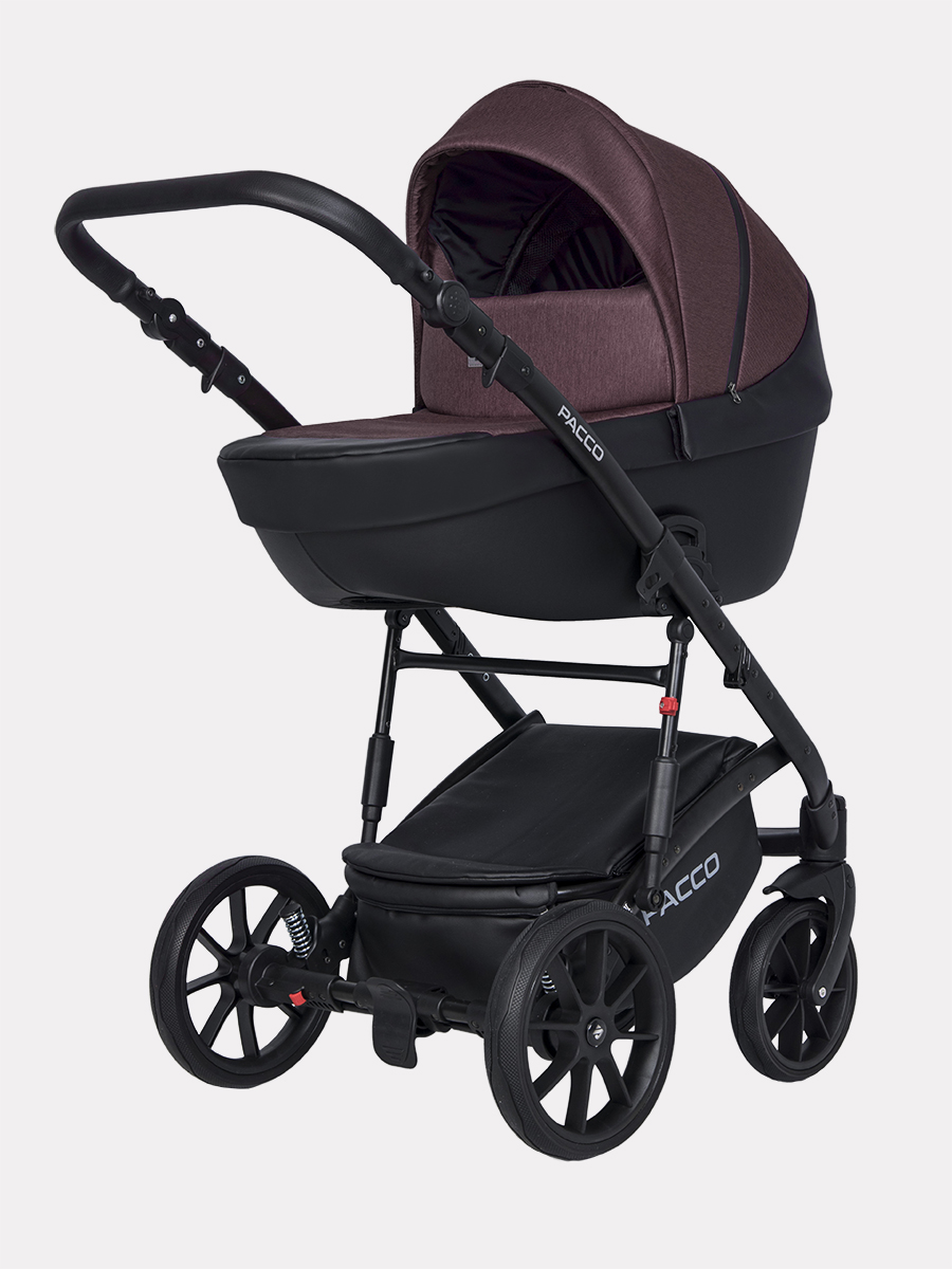 Коляска 3 в 1 RIKO BASIC PACCO 01 Plum