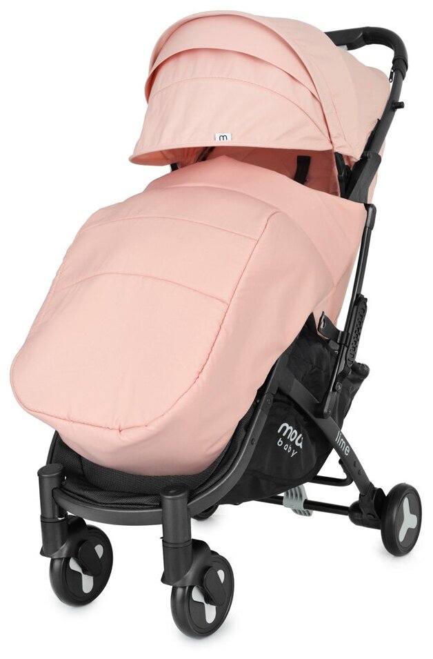Коляска прогулочная Mowbaby Lime MB100 Rose. Цвет: Розовый