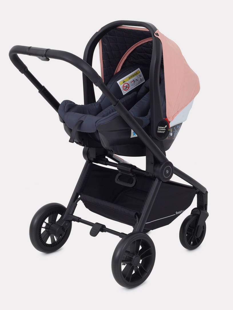 Коляска 3 в 1 Rant Basic Energy Coral